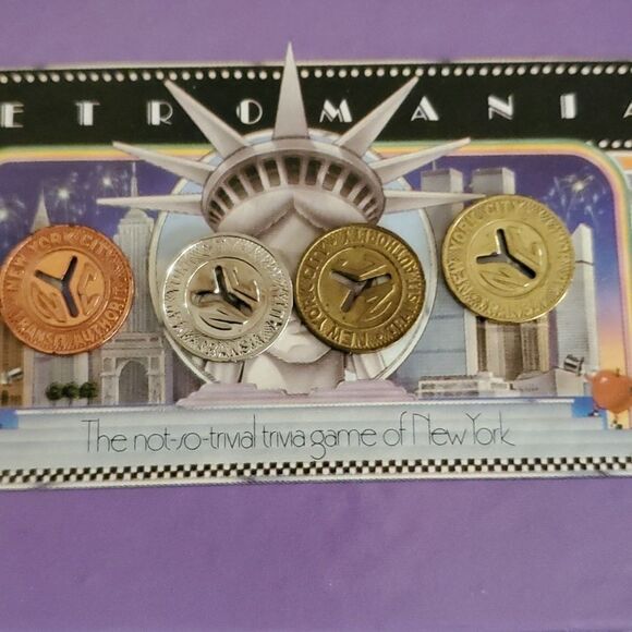 Vintage NYC TRIVIA board game educational blends chance strategy knowledge - Picture 2 of 10